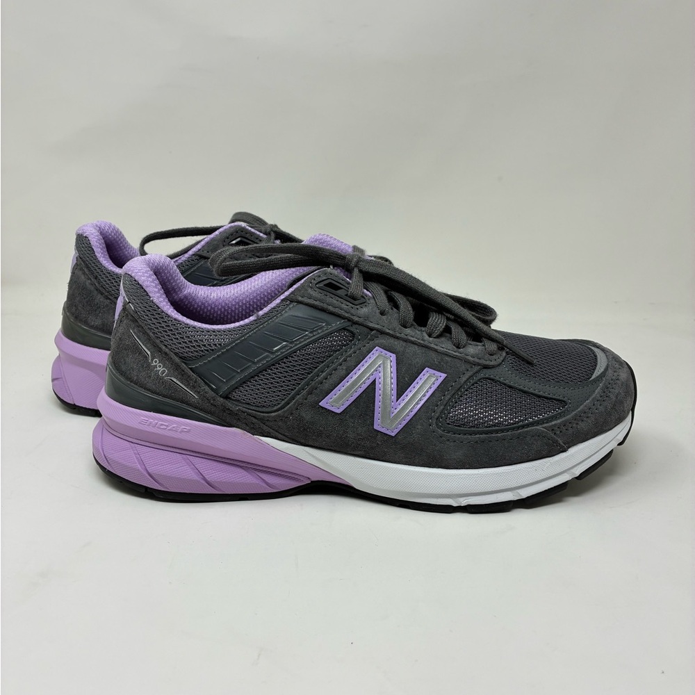 New Balance Charcoal and Lavender Women's Running Sneakers